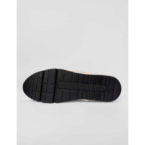 ⚡Nike Men Light Bone/Gold Leaf/Black Leather Premium Lifestyle Running Sneakers - Picture 4 of 6